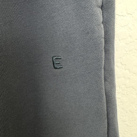 Everlane Mens The Track Pant Jogger Size M Organic Cotton Comfy Athleisure Gray - Picture 4 of 6